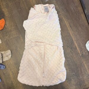 Halo Pink Plush Baby Sleepsack 3-6 month